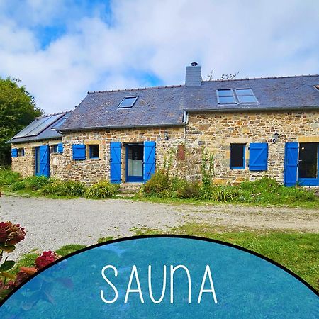 Ti Vaen I Maison Traditionnelle Bretonne & Sauna Lanvéoc Extérieur photo